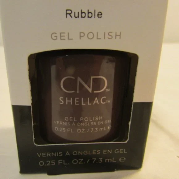 CND Shellac Brand Gel Polish “Rubble” .25 oz - Picture 1 of 6